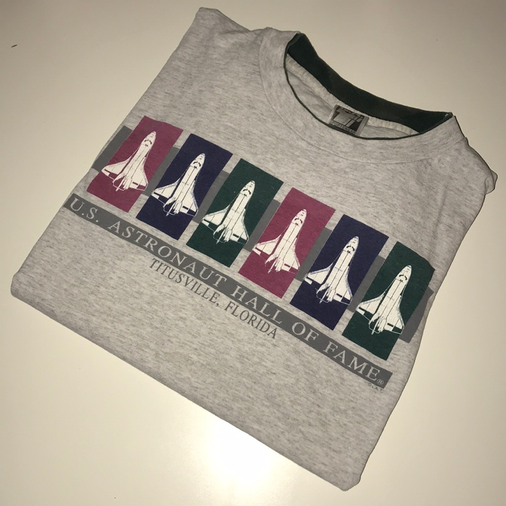 90’s Astronaut Hall Of Fame T Shirt